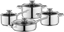 Изображение Florina Komplet garnków nierdzewnych Florina Dover by Mateusz Gessler 8 elementów