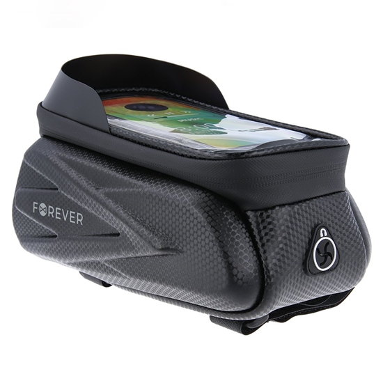 Изображение Forever Outdoor 17 x 9cm Waterproof bike frame bag with phone holder