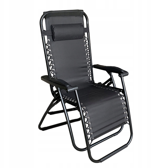 Picture of FOTEL LEAK OGRODOWY PLAOWY KRZESO SKADANY WYGODNY ZAGÓWEK GRAVITY