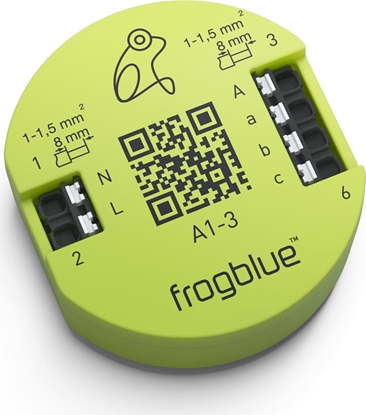 Picture of Frogblue frogAct1-3, 1-Kanal Aktor (1x 400W) mit 3 Eingängen