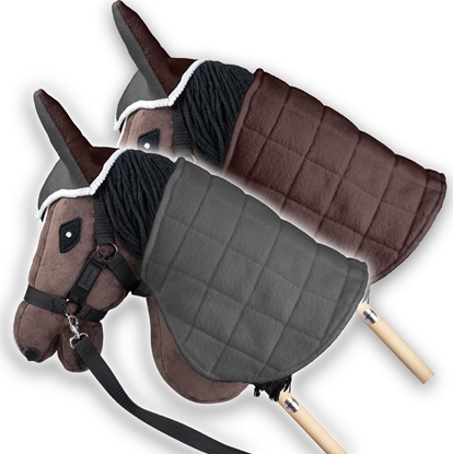 Picture of Froster Derka i Nauszniki Skippi dla Hobby Horse - Szary i Brz