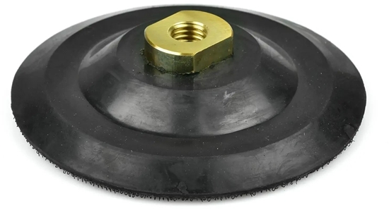 Изображение Geko Dysk polerski gumowy na rzep 125mm M14 (10/60/100)