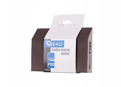 Изображение Geko Kostka cierna skona 125x90x25mm P180 (250)