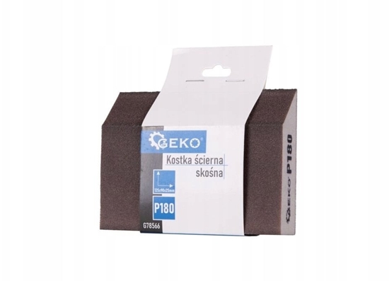 Изображение Geko Kostka cierna skona 125x90x25mm P180 (250)