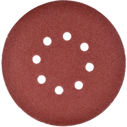 Изображение Geko Papier cierny na dysk 150mm P80 (otwory) (50/1000)