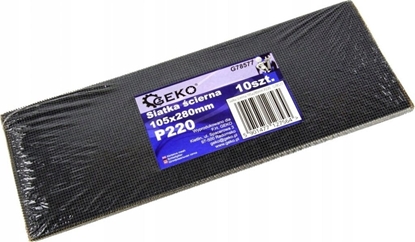 Picture of Geko Siatka cierna 105x280mm P220 (10/1000)
