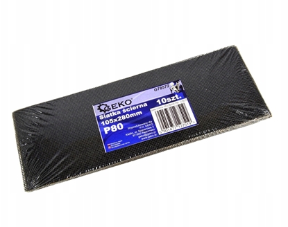 Attēls no Geko Siatka cierna 105x280mm P80 (10/1000)