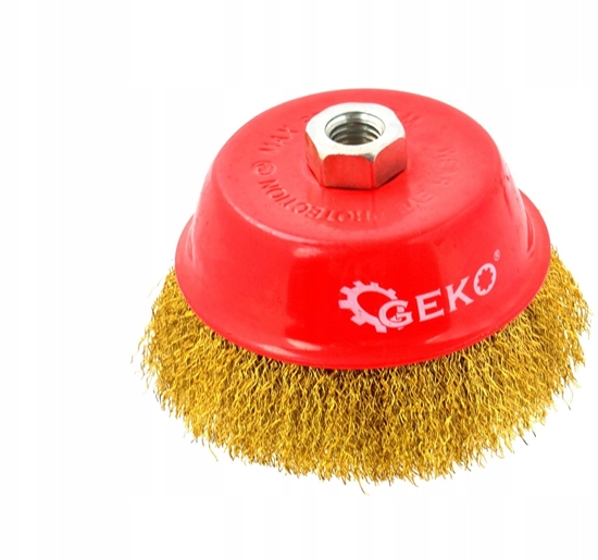 Изображение Geko Szczotka druciana czoowa mosina 125mm/5" M14(30)