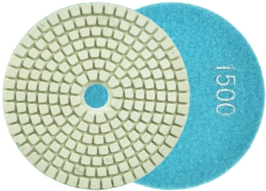 Picture of Geko Tarcza polerska do szlifowania gresu na mokro 100mm GR1500 (5/25/250)