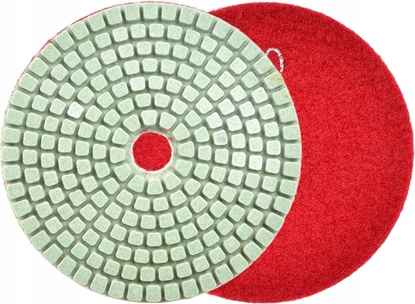 Attēls no Geko Tarcza polerska do szlifowania gresu na mokro 100mm GR400 (5/25/250)