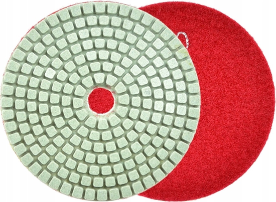 Picture of Geko Tarcza polerska do szlifowania gresu na mokro 100mm GR400 (5/25/250)