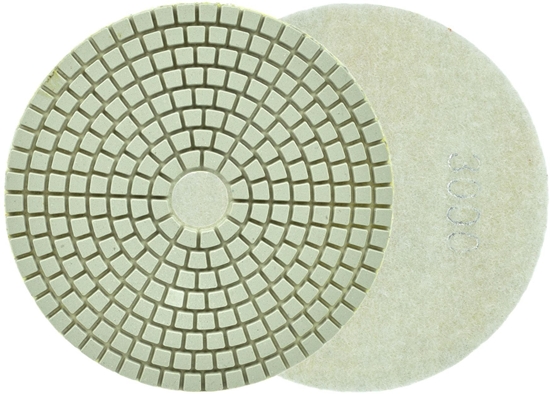 Picture of Geko Tarcza polerska do szlifowania gresu na mokro 125mm GR3000 (25/250)