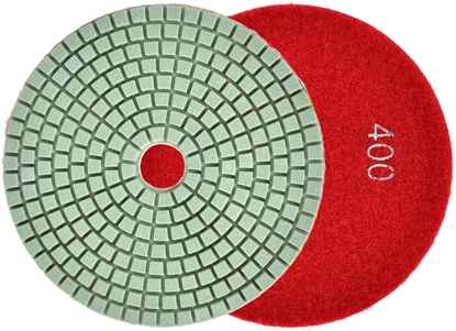 Attēls no Geko Tarcza polerska do szlifowania gresu na mokro 125mm GR400 (5/25/250)