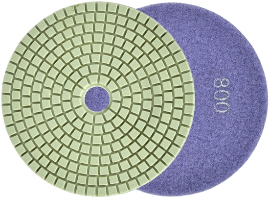 Picture of Geko Tarcza polerska do szlifowania gresu na mokro 125mm GR800 (25/250)
