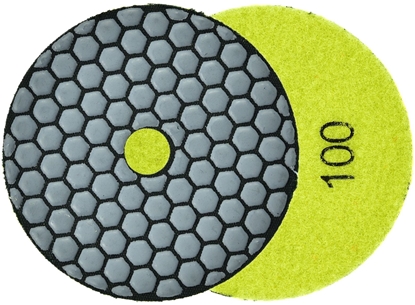 Attēls no Geko Tarcza polerska do szlifowania gresu na sucho 100mm GR100 (5/250)