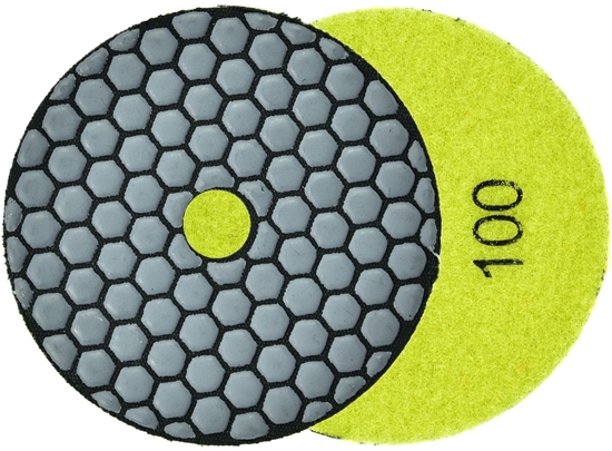 Picture of Geko Tarcza polerska do szlifowania gresu na sucho 100mm GR100 (5/250)