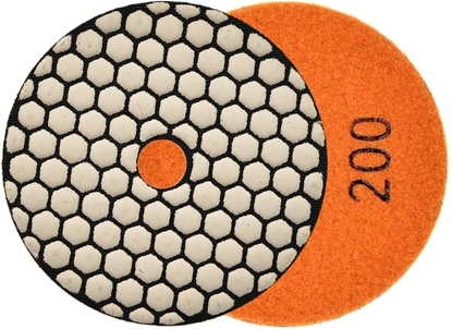 Attēls no Geko Tarcza polerska do szlifowania gresu na sucho 100mm GR200 (5/250)