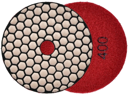 Attēls no Geko Tarcza polerska do szlifowania gresu na sucho 100mm GR400 (25/250)