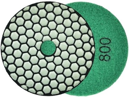 Attēls no Geko Tarcza polerska do szlifowania gresu na sucho 100mm GR800 (25/250)