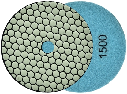 Attēls no Geko Tarcza polerska do szlifowania gresu na sucho 125mm GR1500 (25/250)
