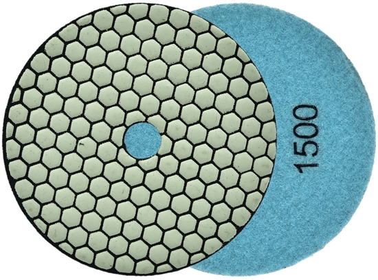 Picture of Geko Tarcza polerska do szlifowania gresu na sucho 125mm GR1500 (25/250)