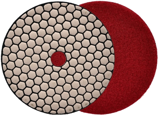 Picture of Geko Tarcza polerska do szlifowania gresu na sucho 125mm GR400 (25/250)