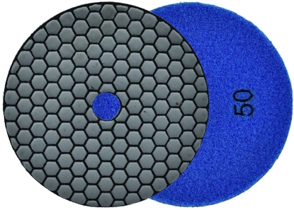 Attēls no Geko Tarcza polerska do szlifowania gresu na sucho 125mm GR50 (25/250)