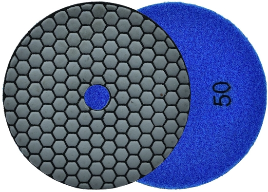 Picture of Geko Tarcza polerska do szlifowania gresu na sucho 125mm GR50 (25/250)