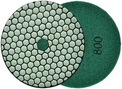 Attēls no Geko Tarcza polerska do szlifowania gresu na sucho 125mm GR800 (25/250)