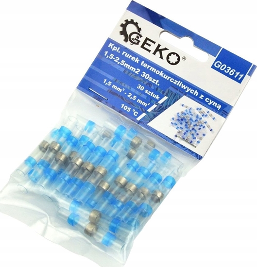 Picture of Geko Zczki rurki koszulki termokurczliwe z cyn 1,5-2,5mm2 30szt. (500)