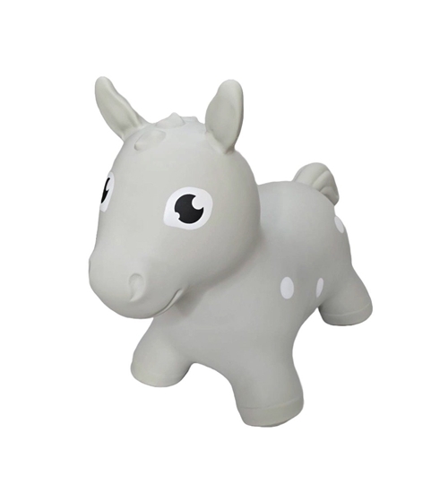 Picture of Gerardo's Toys Jumping Toy Horse Gray