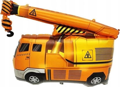 Изображение GoDan Balon foliowy Ciarówka z dwigiem BF-HCZD 10782