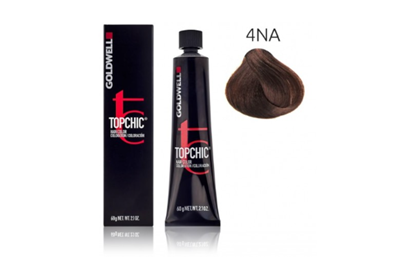 Picture of Goldwell Topchic Hair Dye Color 4NA 60 ml