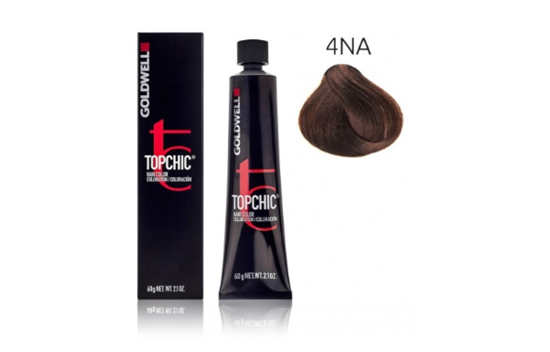 Picture of Goldwell Topchic Hair Dye Color 4NA 60 ml