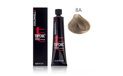 Picture of Goldwell Topchic Hair Dye Color 8A 60 ml