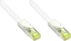 Изображение Good Connections RJ45 Patch Cable withCat.7 RohCable and Rastnasenschutz (RNS), S/FTP, PiMF, halogen free, 600MHz, OFC, white, 0,25m, Good Connections (8070R- 003W)
