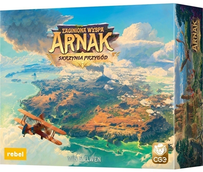 Picture of Gra Zaginiona wyspa Arnak: Skrzynia przygód Rebel