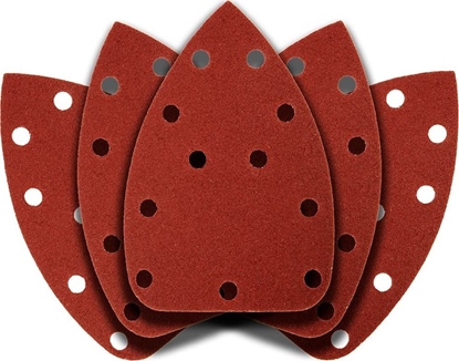 Picture of Graphite Papiery cierne (Papier cierny na rzep delta 140 x 140 x 80 mm, K120, 5 szt., z otworami)