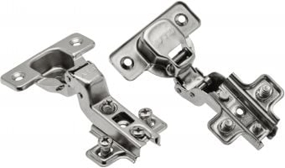 Picture of GTV Zawias wpuszczany + prowadnik bez euro skrcony (V-ZPBICN070B)