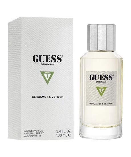 Picture of Guess Originals Type 1 Bergamot & Vetiver Perfume EDP 100ml