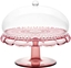 Attēls no Guzzini VANITY Small Cake Stand with Dome Flamingo pink
