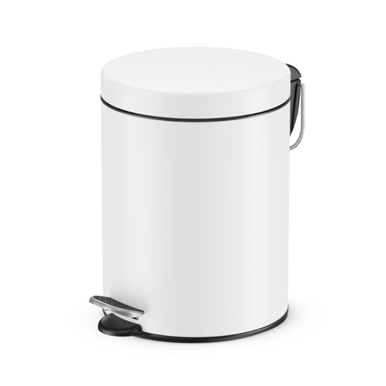 Picture of Hailo Selekta S Waste bin 5L White