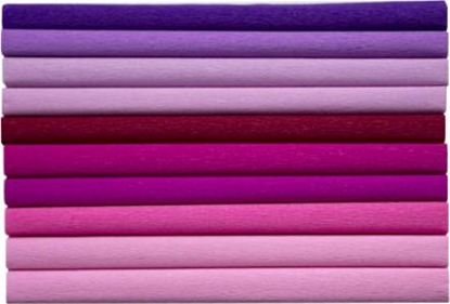 Picture of Happy Color Bibua marszczona 25x200cm mix tonacja róowa 10szt.