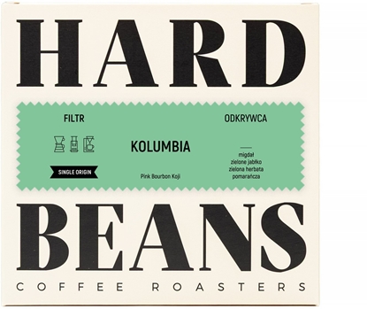 Picture of Hard Beans - kawa ziarnista Kolumbia Pink Bourbon Koji SupernaturalFilter 200 g