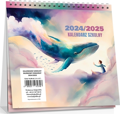 Изображение Harrows Kalendarz 2024-2025 szkolny Kwadrat