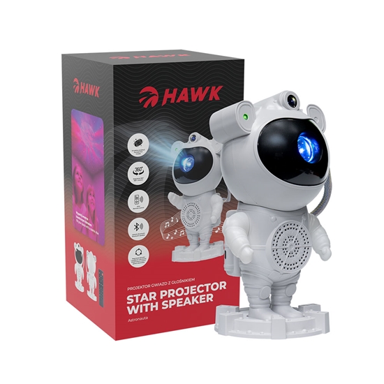 Изображение Hawk HW-STAR01 Astronaut Star Projector with Speaker
