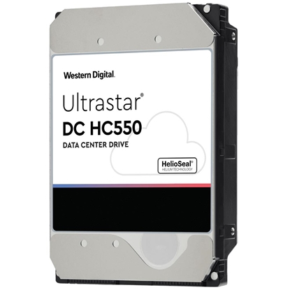 Attēls no HDD|WESTERN DIGITAL ULTRASTAR|Ultrastar DC HC550|WUH721818ALE6L4|18TB|SATA 3.0|512 MB|7200 rpm|3,5"|0F38459