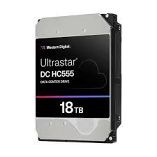 Picture of HDD|WESTERN DIGITAL ULTRASTAR|Ultrastar DC HC555|WUH722018CL5204 0B47747|18TB|SAS|512 MB|7200 rpm|0B47747