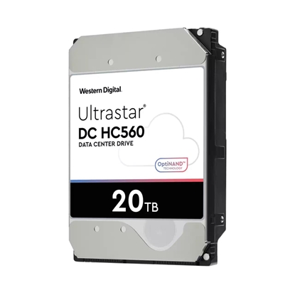 Attēls no HDD|WESTERN DIGITAL ULTRASTAR|Ultrastar DC HC560|WUH722020BLE6L4|20TB|SATA|512 MB|7200 rpm|3,5"|0F38785