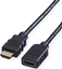 Attēls no HDMI kabelis HS w.Eth., M/F, 1.0m, Value